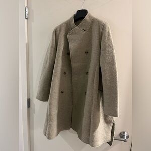 100% Wool Thick Coat